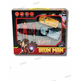 ايرون مان مع سيارات Iron Man With Cars 