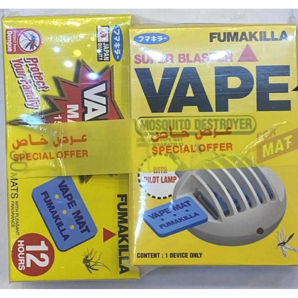 VAPEجهاز الشرائح لقتل الناموس مع علبة شرائح واحدة 